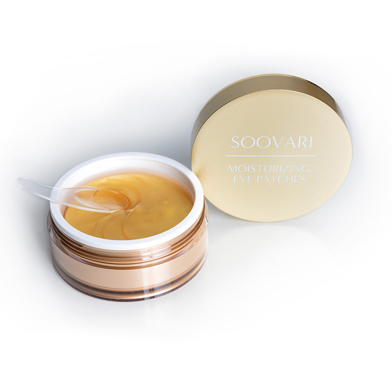 Moisturizing Anti-Wrinkle Eye Patches, Infused with 24K Gold 60 pcs