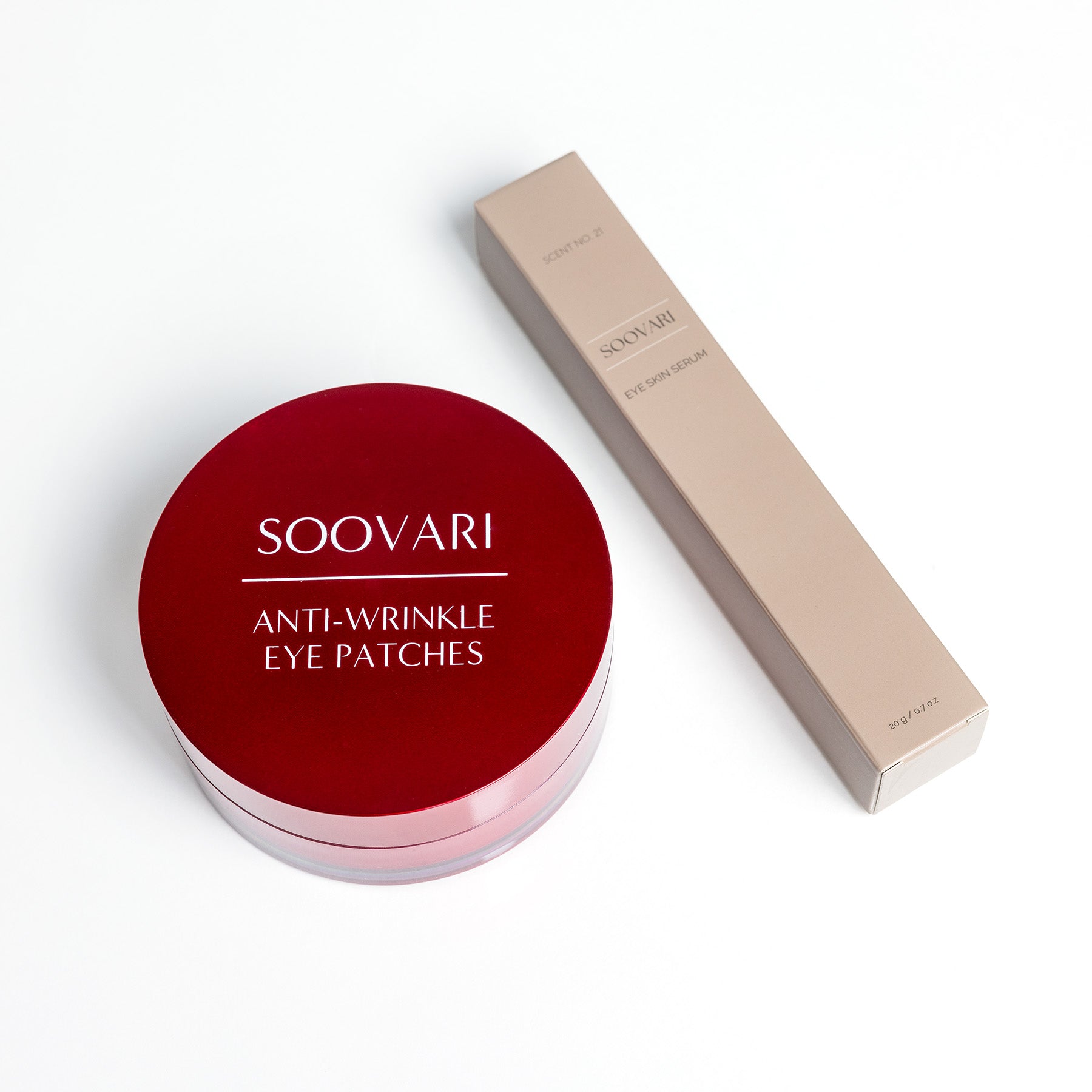 Eye Serum 0.7 Oz & Anti-Wrinkle Eye Patches 2.3 Oz Combo